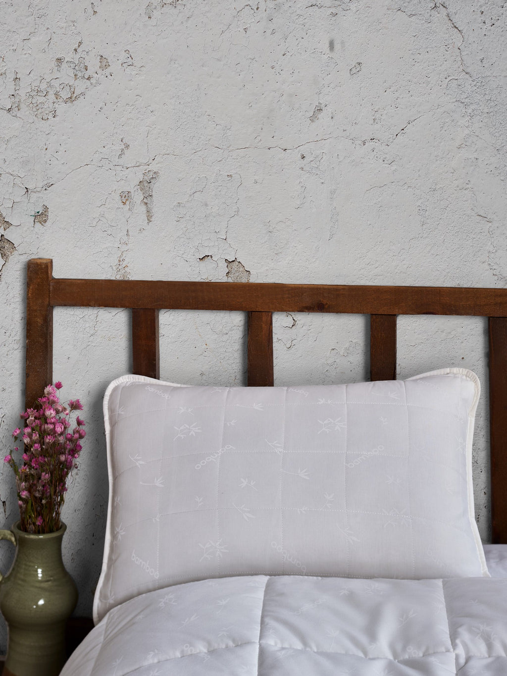 Bambu – Bela, jastuk 50 × 70 cm – fotografija 3