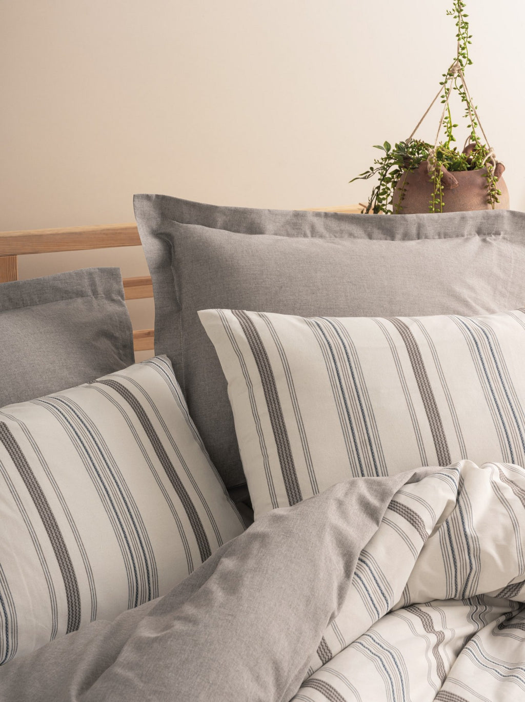 Neoma – Mink / krem, set posteljine – fotografija 3