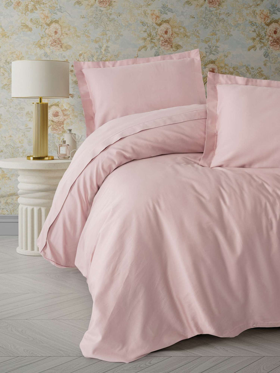 Elegant – Puder roze, saten posteljina – glavna fotografija